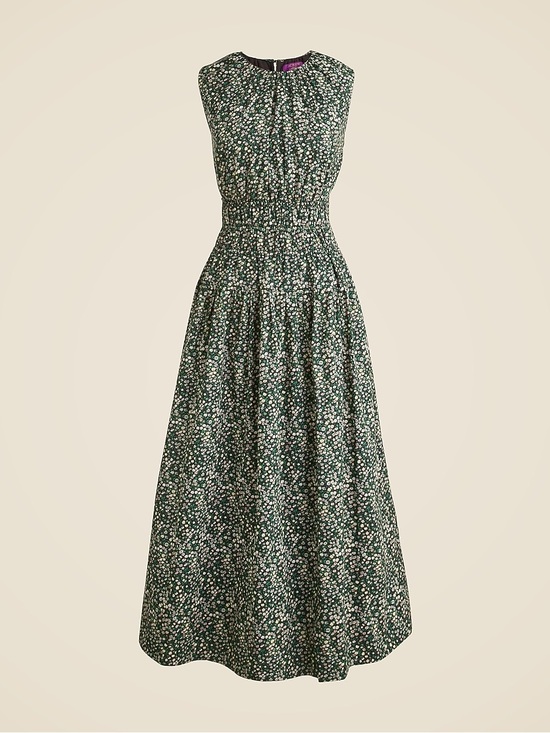 J. Crew Dresses & Skirts - J. Crew Liberty® Hyacinth Midi Dress in Marguerite Large